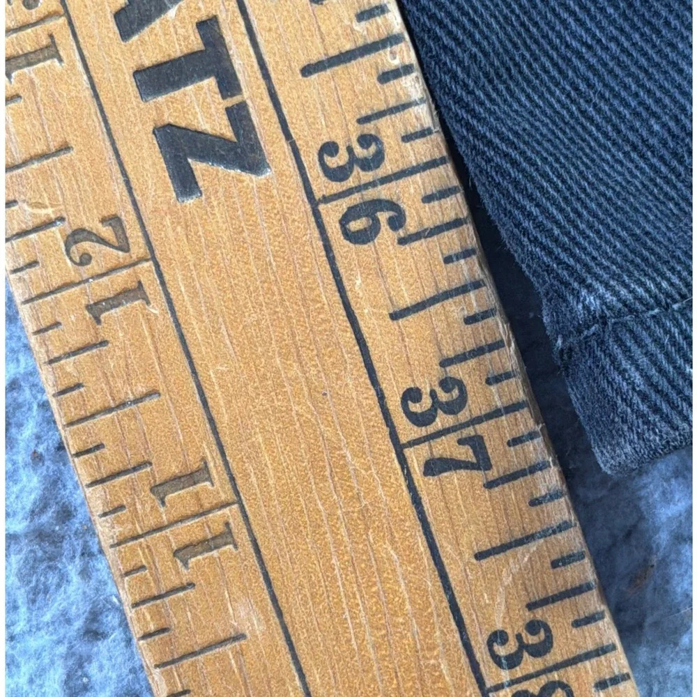 VTG Cinch Green Label Jeans Mens 31x38 Black Denim Straight Leg Western M905036